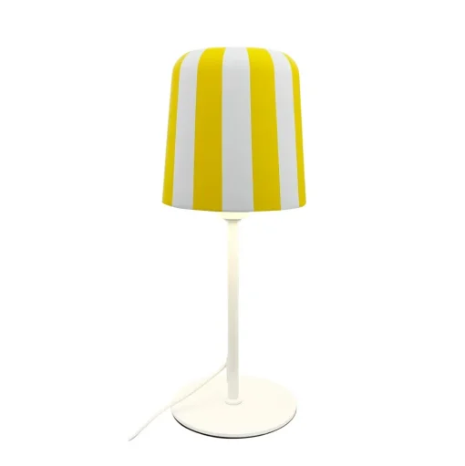 Dyberg Larsen Gry Bordlampe Gul/Hvid