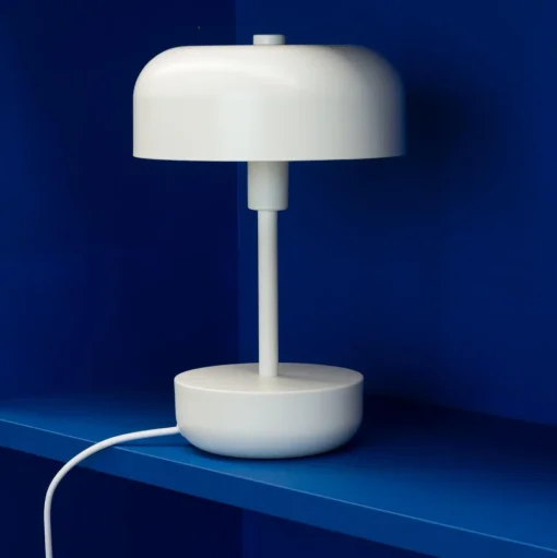 Dyberg Larsen Haipot Bordlampe Hvid