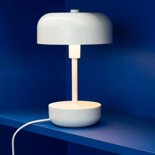 Dyberg Larsen Haipot Bordlampe Hvid