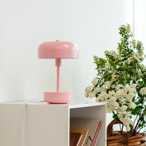 Dyberg Larsen Haipot Bordlampe Lyserød