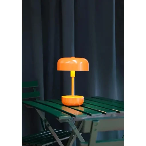 Dyberg Larsen Haipot LED Transportabel Lampe Hvid