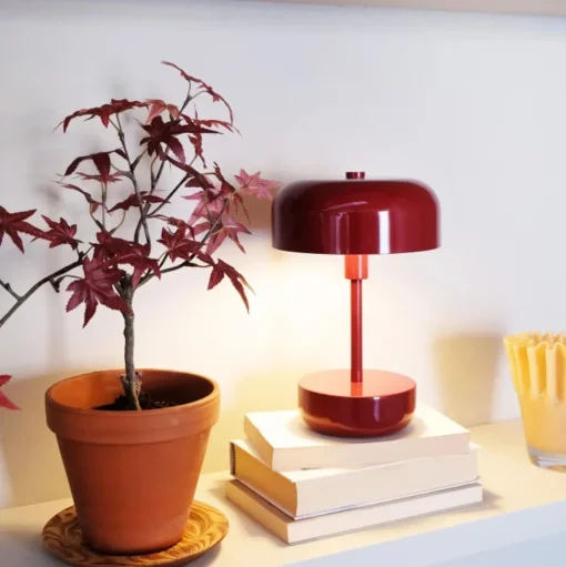 Dyberg Larsen Haipot LED Transportabel Lampe Hvid