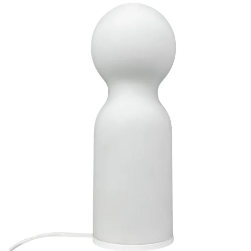 Dyberg Larsen Harper Kegle Bordlampe Hvid