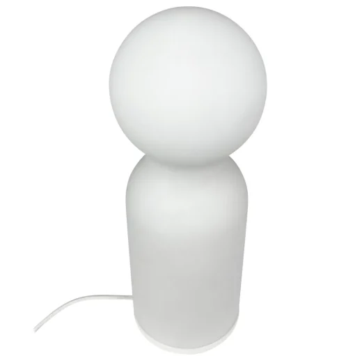 Dyberg Larsen Harper Kegle Bordlampe Hvid