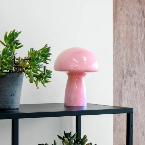 Dyberg Larsen Jenny Mushroom Bordlampe Lyserød