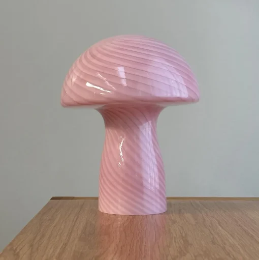 Dyberg Larsen Jenny Mushroom Bordlampe Lyserød