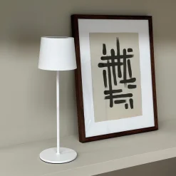 Dyberg Larsen KARL Bordlampe Hvid