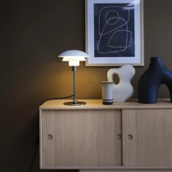 Dyberg Larsen MorphØ21 Bordlampe Hvid