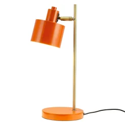 Dyberg Larsen Ocean Bordlampe Orange/Messing