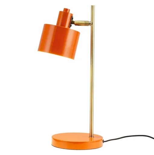 Dyberg Larsen Ocean Bordlampe Orange/Messing