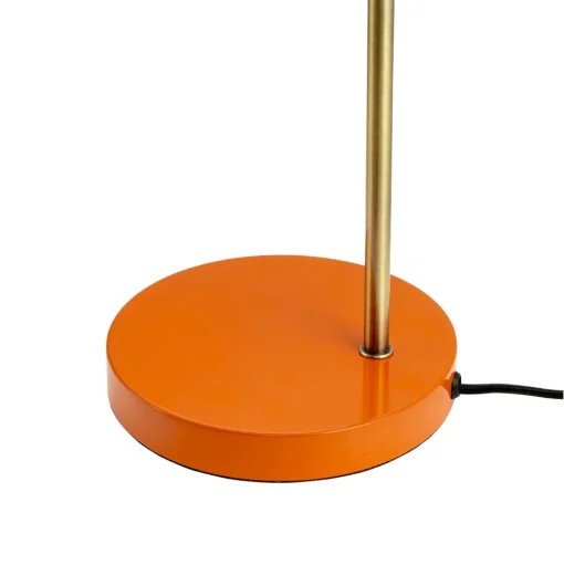 Dyberg Larsen Ocean Bordlampe Orange/Messing