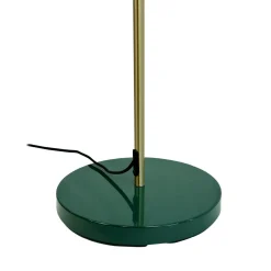 Dyberg Larsen Ocean Gulvlampe Mørkegrøn/Messing