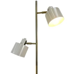 Dyberg Larsen Ocean Gulvlampe Beige/Messing