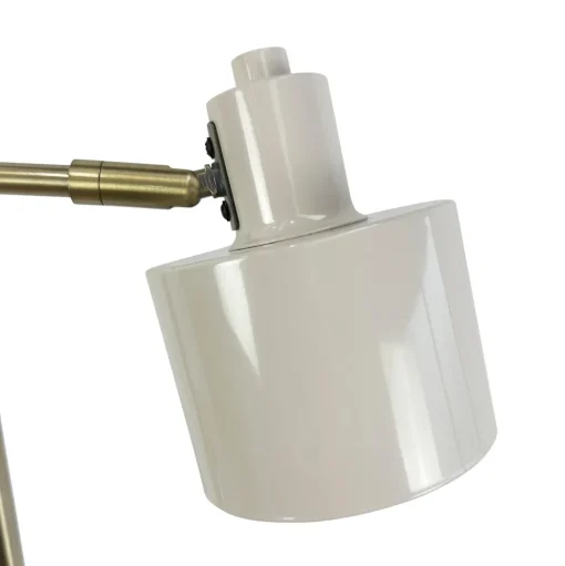 Dyberg Larsen Ocean Gulvlampe Beige/Messing