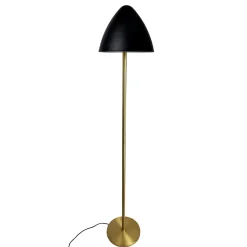 Dyberg Larsen Oulu Gulvlampe Sort/Messing