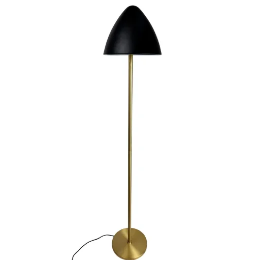 Dyberg Larsen Oulu Gulvlampe Sort/Messing