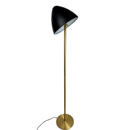 Dyberg Larsen Oulu Gulvlampe Sort/Messing
