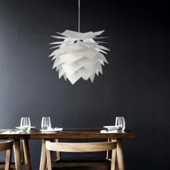 Dyberg Larsen PineApple Pendel Hvid Medium
