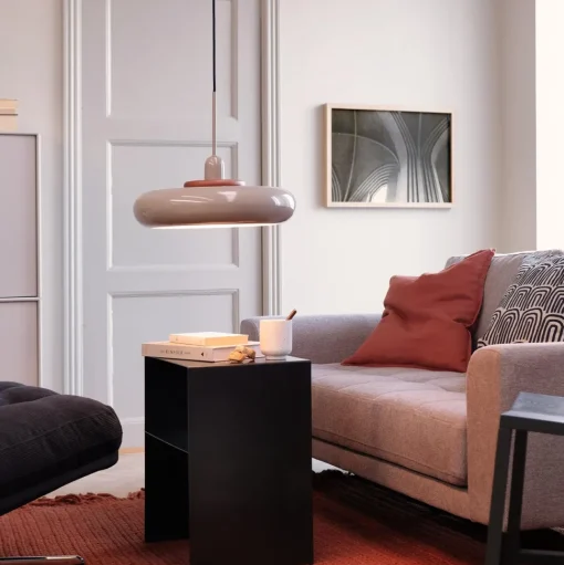 Dyberg Larsen Planet Pendel Med Ring Latte