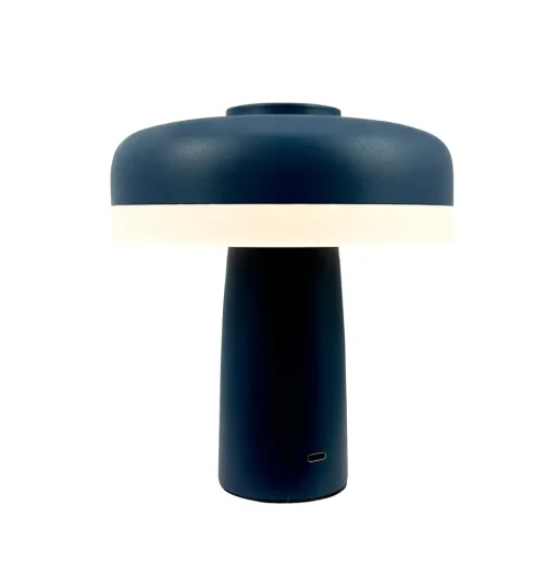 Dyberg Larsen Porter Bordlampe Blå
