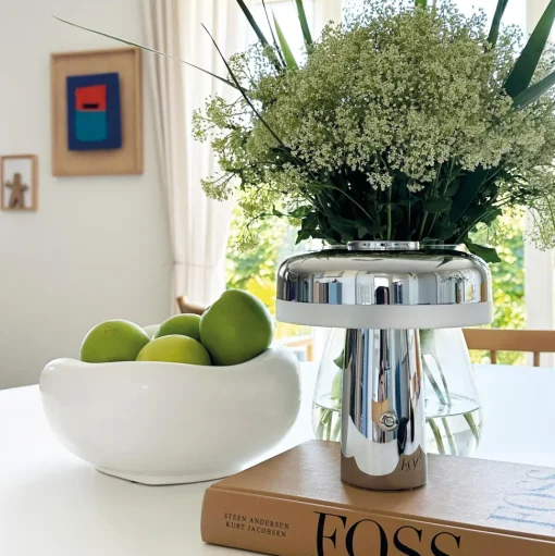 Dyberg Larsen Porter Bordlampe Blå