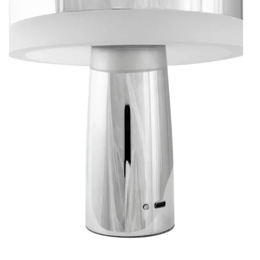 Dyberg Larsen Porter Bordlampe Krom