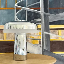 Dyberg Larsen Porter Bordlampe Krom