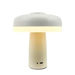 Dyberg Larsen Porter Bordlampe Hvid