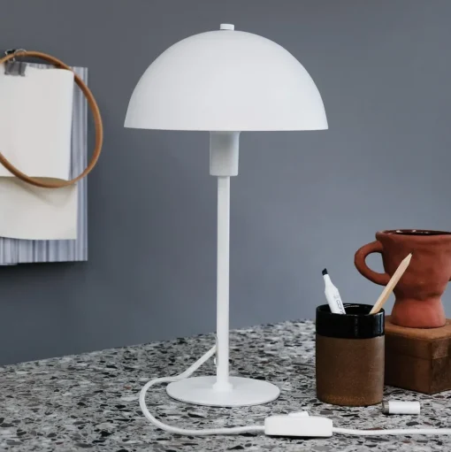 Dyberg Larsen StockholmØ25 Bordlampe Hvid