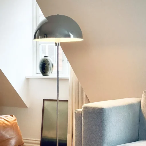 Dyberg Larsen Stockholm Gulvlampe Krom/Marmor