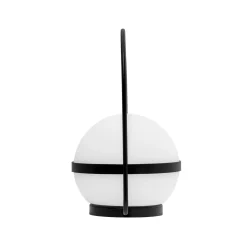 Dyberg Larsen Summer Bordlampe Med Hank Lille Sort/Hvid