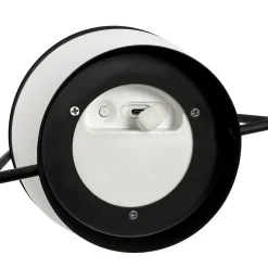 Dyberg Larsen Summer Bordlampe Med Hank Lille Sort/Hvid