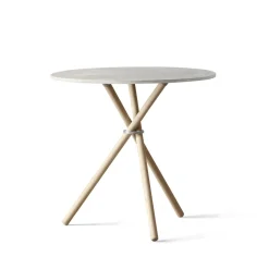 Eberhart Aldric CafébordØ80 Lys Beton/Lys Egetrá