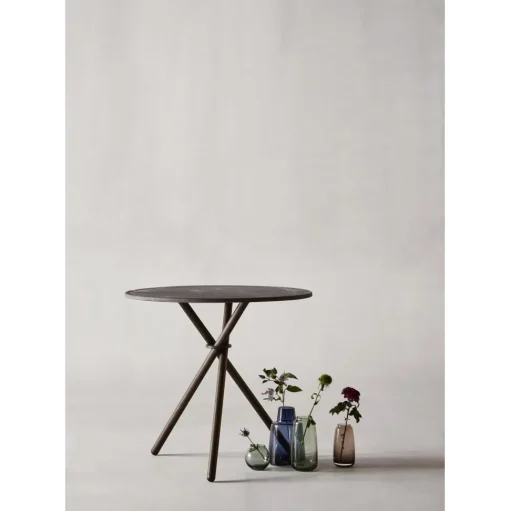 Eberhart Aldric CafébordØ80 Lys Beton/Lys Egetrá