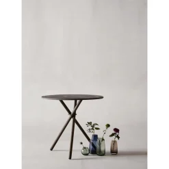 Eberhart Aldric CafébordØ80 Mørk Beton/Mørk Egetrá
