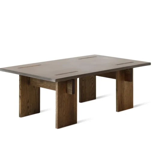 Eberhart Arnold Sofabord Mørk Beton/Mørk Egetrá- Limited Edition