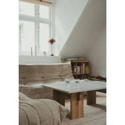 Eberhart Arnold Sofabord Mørk Beton/Mørk Egetrá- Limited Edition