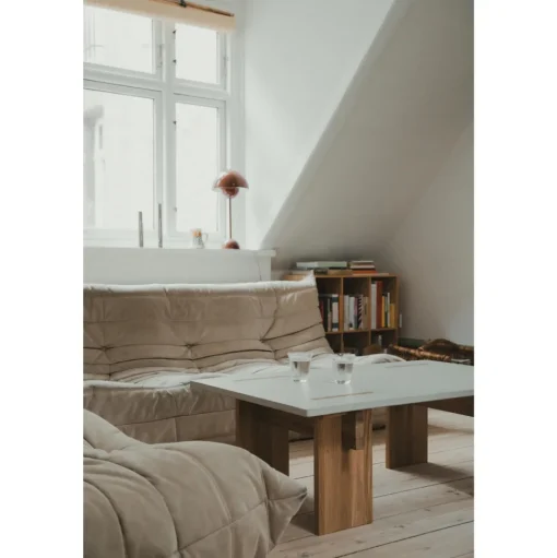 Eberhart Arnold Sofabord Mørk Beton/Mørk Egetrá- Limited Edition