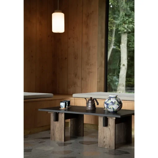 Eberhart Arnold Sofabord Mørk Beton/Mørk Egetrá- Limited Edition