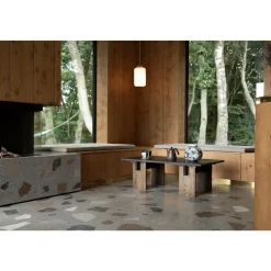 Eberhart Arnold Sofabord Mørk Beton/Mørk Egetrá- Limited Edition