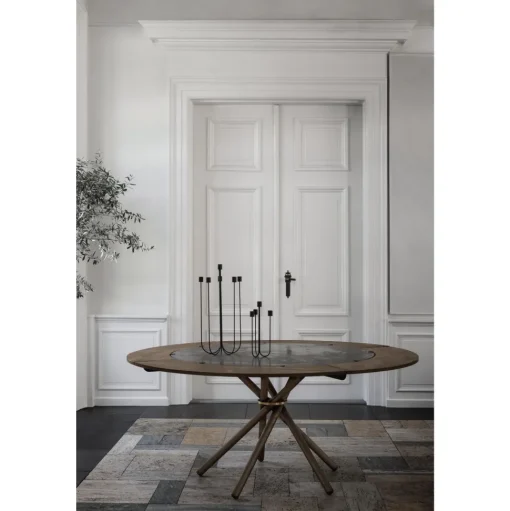 Eberhart Hector 120 Spisebord Lys Beton/Lys Egetrá