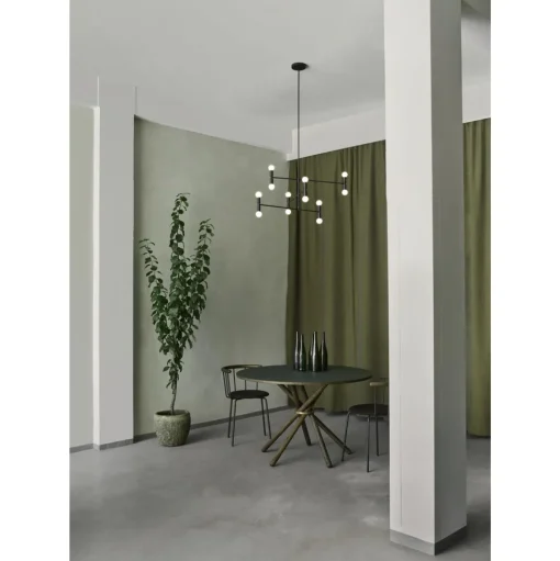 Eberhart Hector 120 Spisebord Mørk Beton/Mørk Egetrá