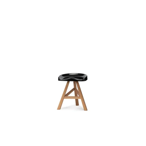 EstabliHed & Sons Heidi Spisebordsstol H50 Glossy Black/Ask