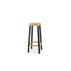 EstabliHed & Sons Step Barstol H75 Blå/Sort