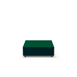 Established & Sons Bloc Sofabord Med Skuffe L85 Bright Bottle Green/Pine Green/Signal Green