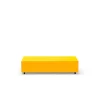 Established & Sons Bloc Sofabord Med Skuffe L120 Bright Zinz Yeloow/Signal Yellow/Pale Grey