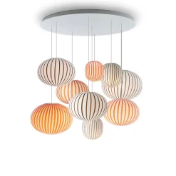 Established & Sons FILIGRANA LIGHT C9 Cloud PendelØ100 Multifarvet