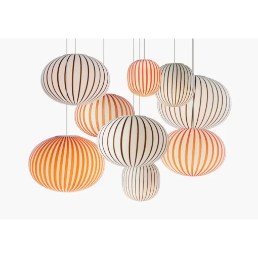 Established & Sons FILIGRANA LIGHT C9 Cloud PendelØ100 Multifarvet