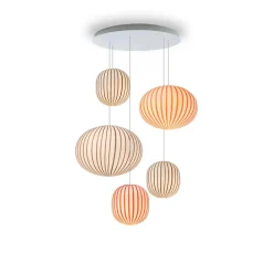 Established & Sons FILIGRANA LIGHT C5 Cluster PendelØ60 Multifarvet