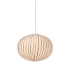 Established & Sons FILIGRANA LIGHT S4 EllipseØ45 - Black Canes